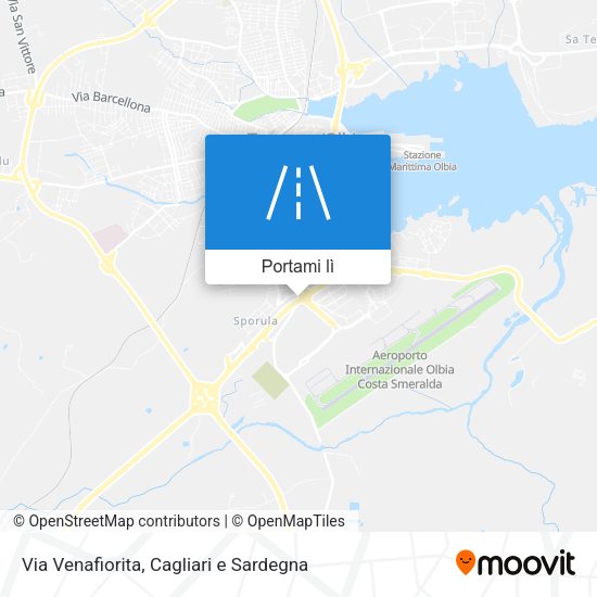 Mappa Via Venafiorita