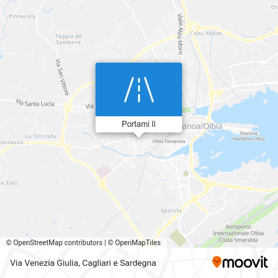Mappa Via Venezia Giulia