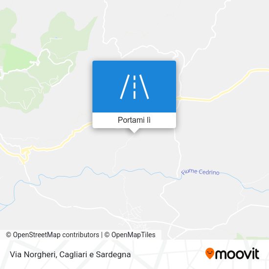 Mappa Via Norgheri