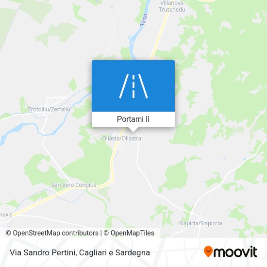 Mappa Via Sandro Pertini