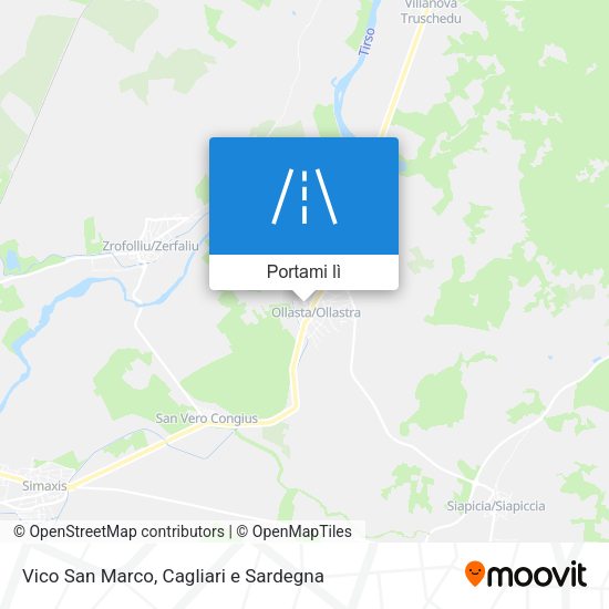 Mappa Vico San Marco