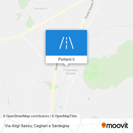 Mappa Via Aligi Sassu