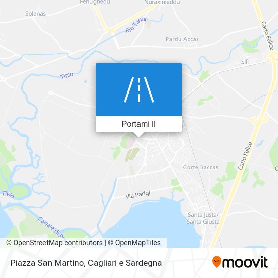 Mappa Piazza San Martino