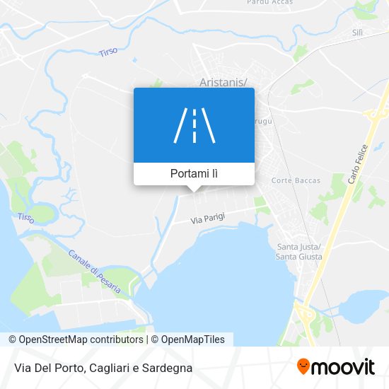 Mappa Via Del Porto