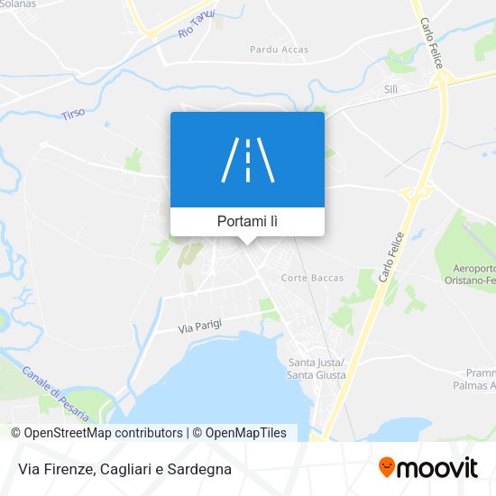 Mappa Via Firenze