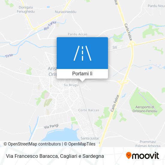 Mappa Via Francesco Baracca