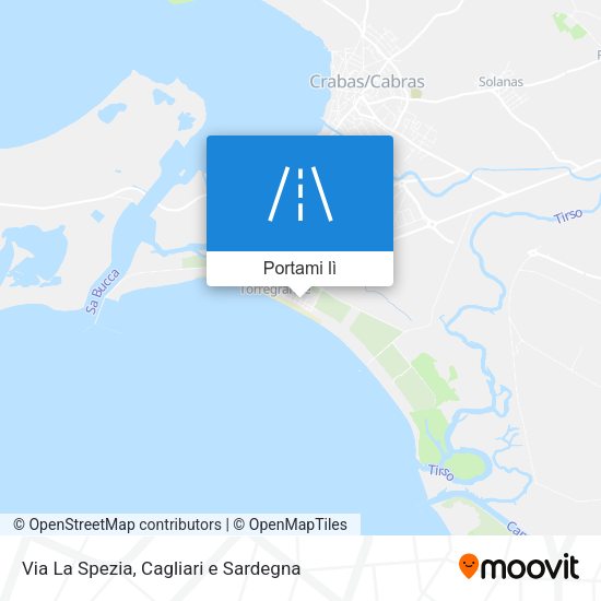 Mappa Via La Spezia