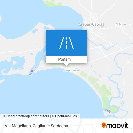Mappa Via Magellano