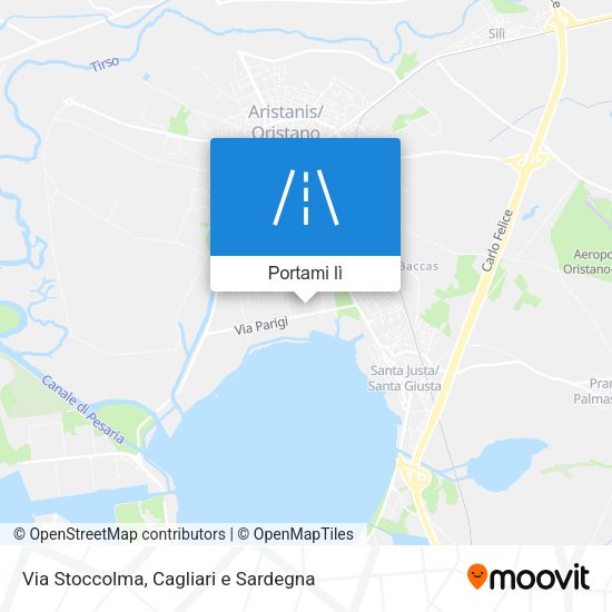 Mappa Via Stoccolma