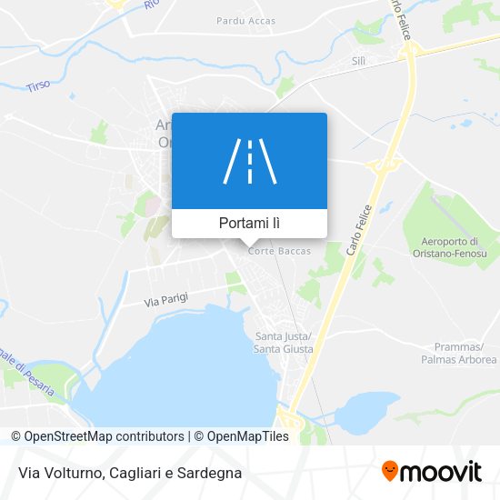 Mappa Via Volturno