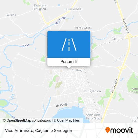 Mappa Vico Ammirato