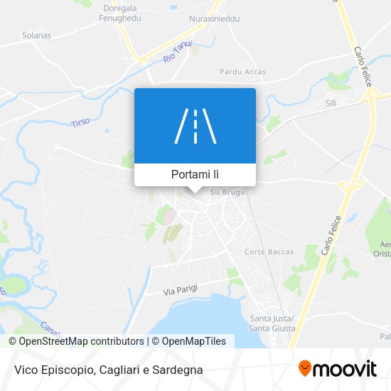 Mappa Vico Episcopio