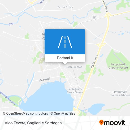Mappa Vico Tevere