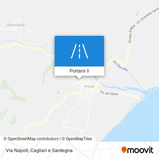 Mappa Via Napoli