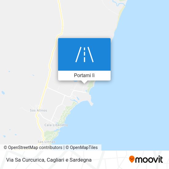 Mappa Via Sa Curcurica