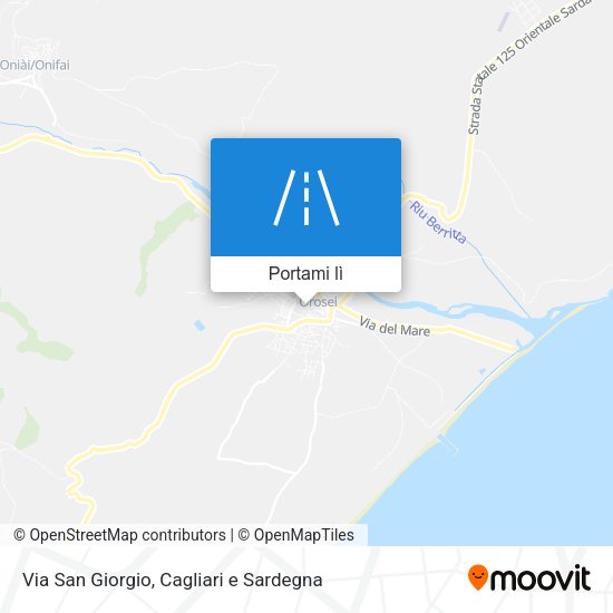 Mappa Via San Giorgio