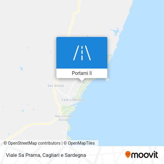 Mappa Viale Sa Prama