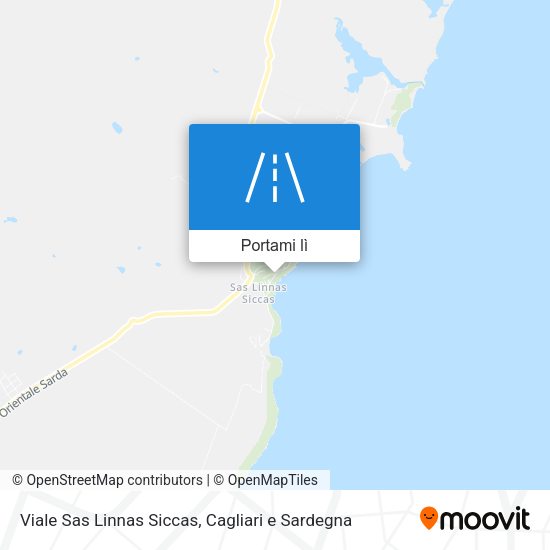 Mappa Viale Sas Linnas Siccas