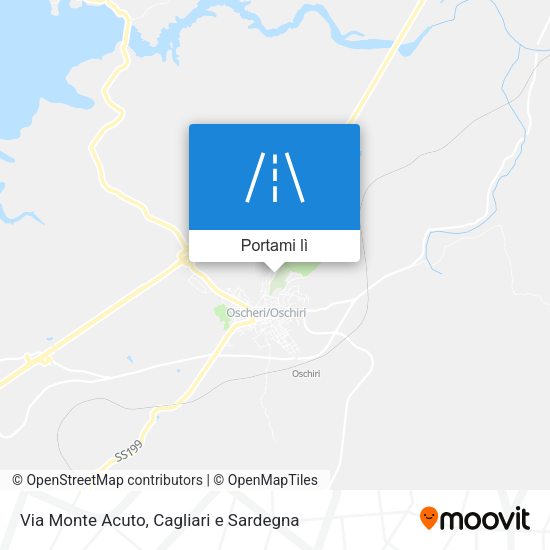 Mappa Via Monte Acuto