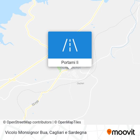 Mappa Vicolo Monsignor Bua