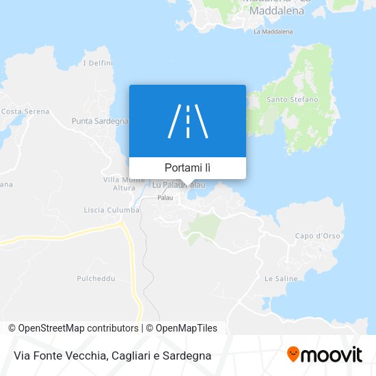 Mappa Via Fonte Vecchia