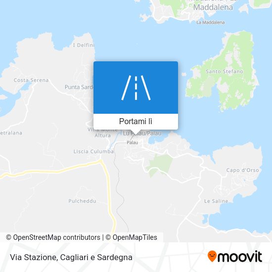 Mappa Via Stazione