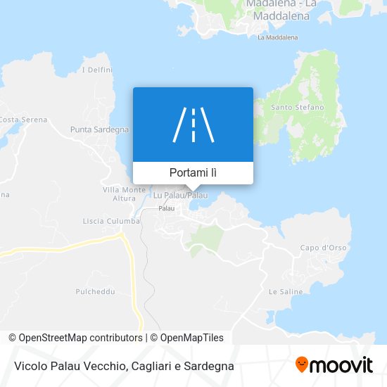 Mappa Vicolo Palau Vecchio