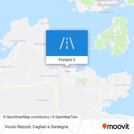Mappa Vicolo Razzoli