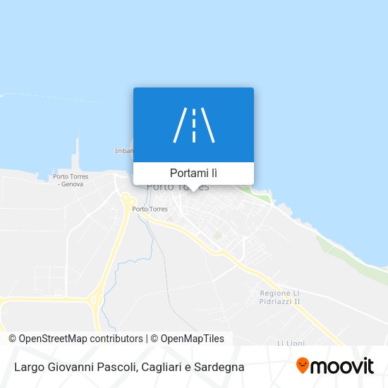 Mappa Largo Giovanni Pascoli