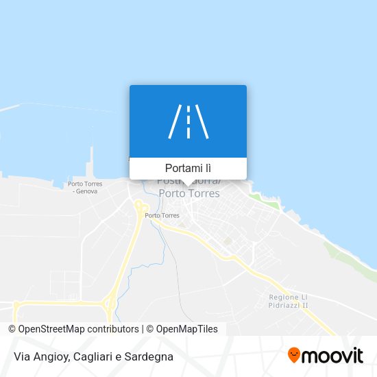 Mappa Via Angioy