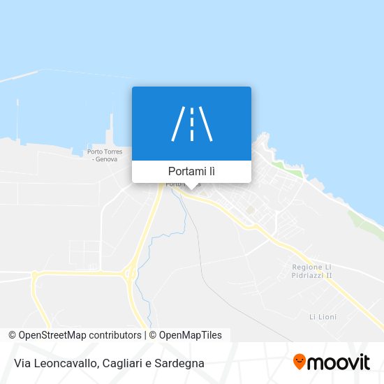 Mappa Via Leoncavallo