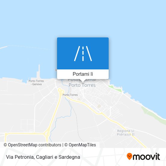 Mappa Via Petronia