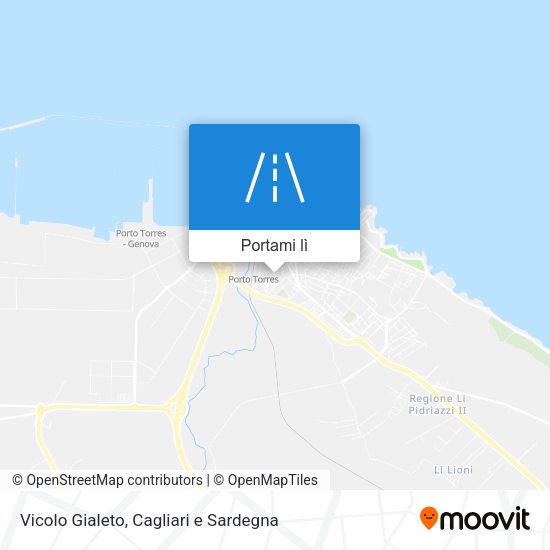 Mappa Vicolo Gialeto