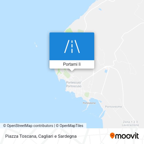 Mappa Piazza Toscana