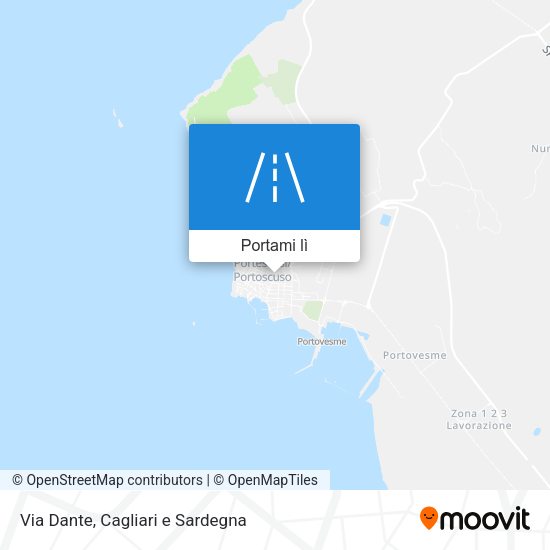 Mappa Via Dante