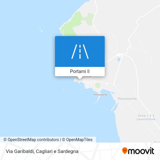 Mappa Via Garibaldi