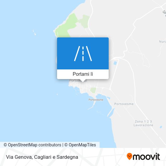 Mappa Via Genova