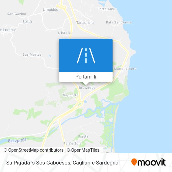 Mappa Sa Pigada 's Sos Gaboesos