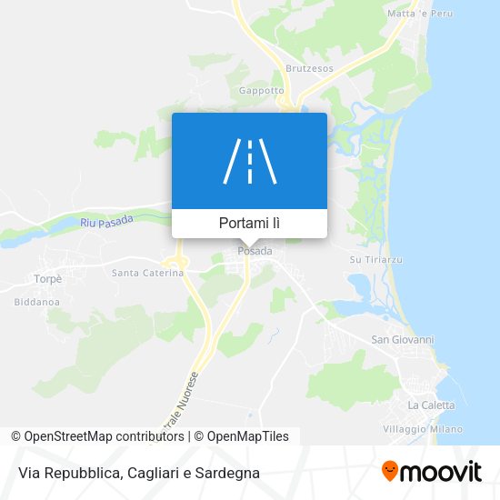 Mappa Via Repubblica