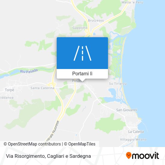 Mappa Via Risorgimento