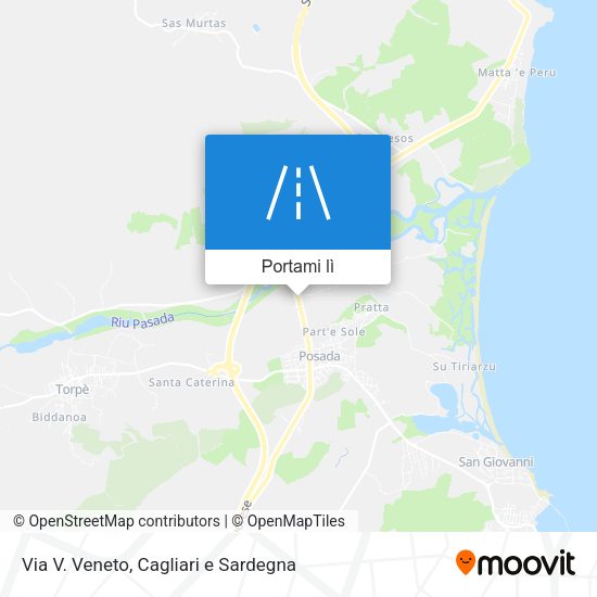 Mappa Via V. Veneto