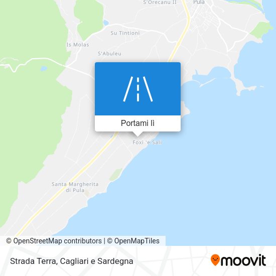 Mappa Strada Terra