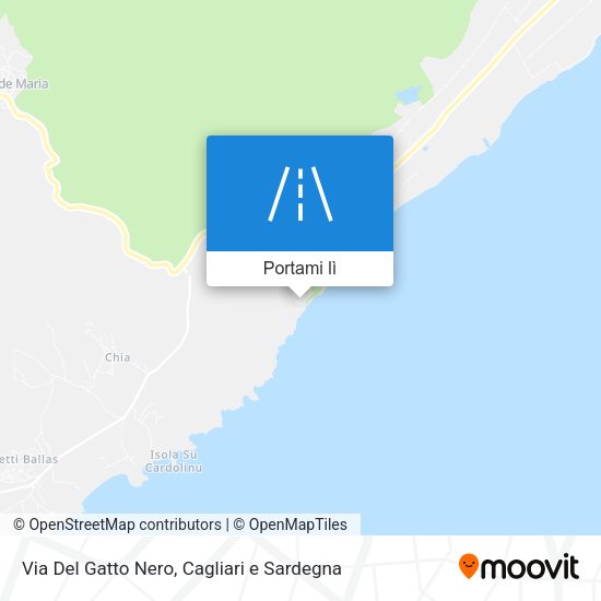 Mappa Via Del Gatto Nero