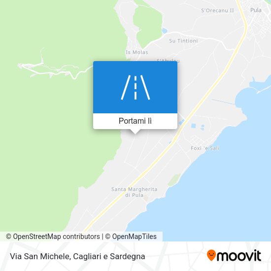 Mappa Via San Michele