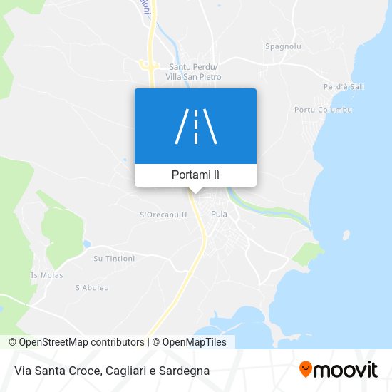 Mappa Via Santa Croce