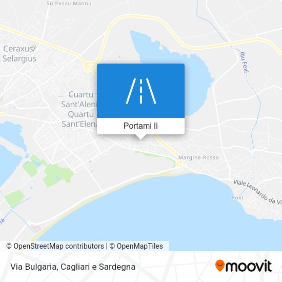 Mappa Via Bulgaria