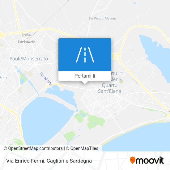 Mappa Via Enrico Fermi