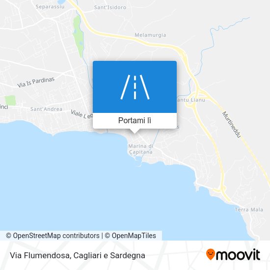 Mappa Via Flumendosa