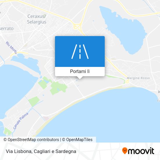 Mappa Via Lisbona