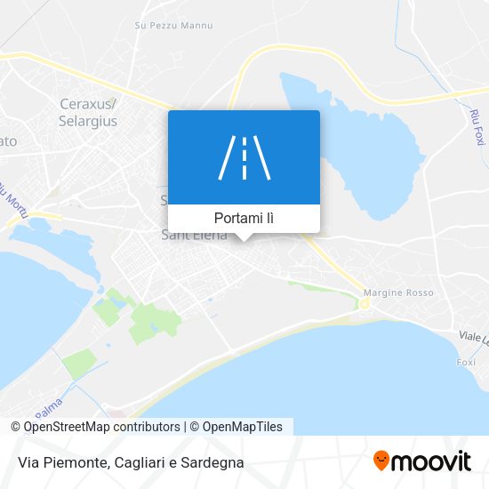 Mappa Via Piemonte